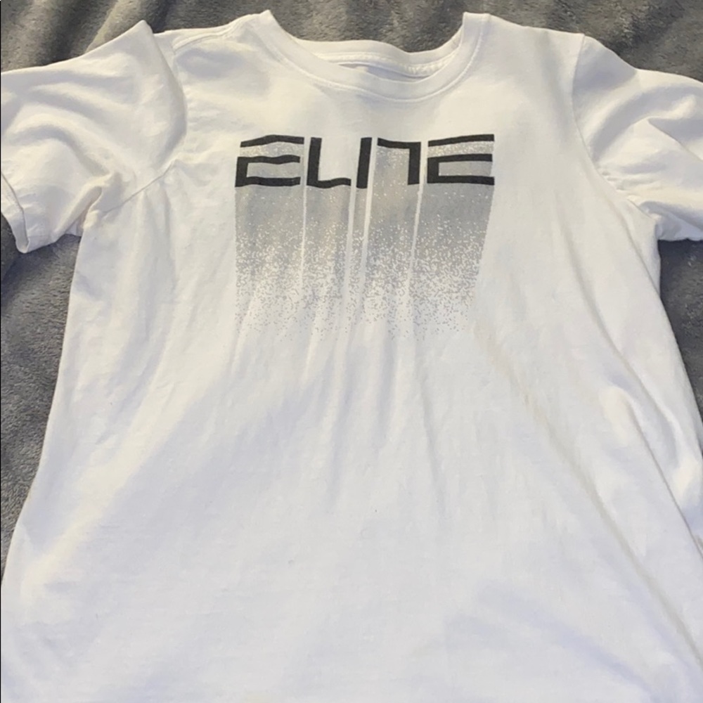 White Nike Elite Shirt